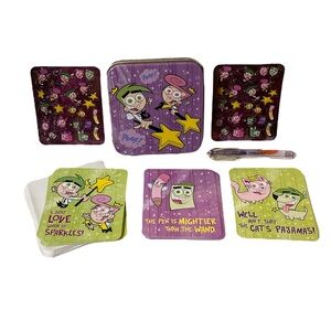 Nickelodeon Nickspressions Chit Chats The Fairly Odd Parents Y2K Greeting Cards